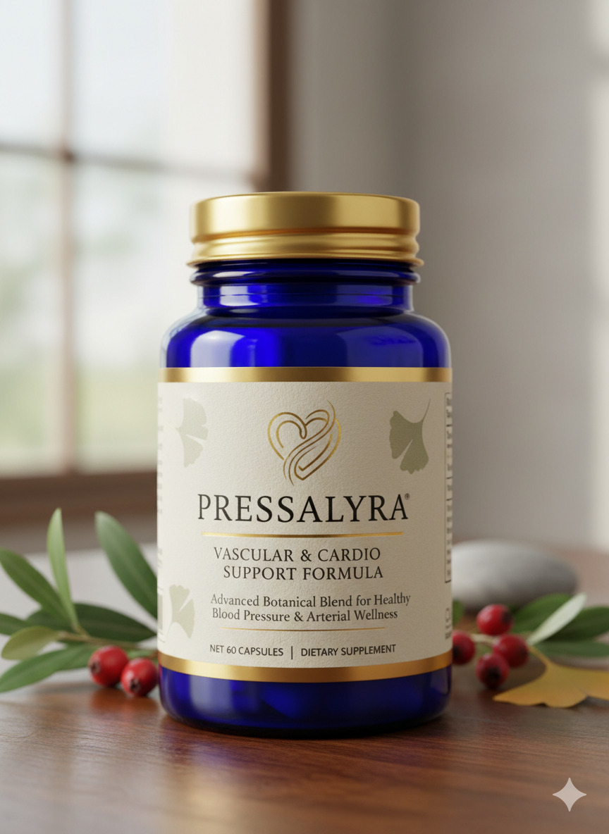 Pressalyra dietary supplement bottle